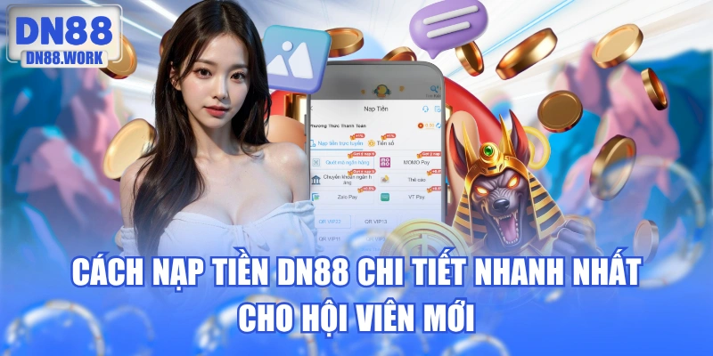 Cách Nạp Tiền DN88 Chi Tiết Nhanh Nhất Cho Hội Viên Mới
