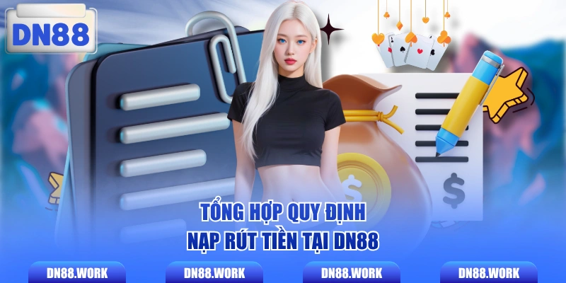 Tổng hợp quy định nạp rút tiền tại DN88